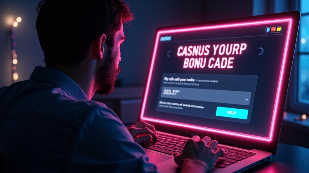 Usuário inserindo 9bet Bonus Code durante o cadastro em tela de cassino